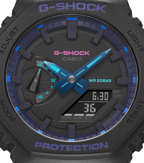Годинник Casio G-SHOCK Classic GA-2100VB-1AER - Зображення 5