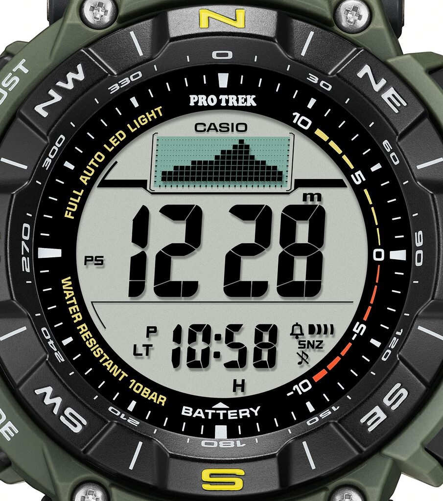 Годинник Casio PRO TREK PRG-340-3ER - Зображення 5