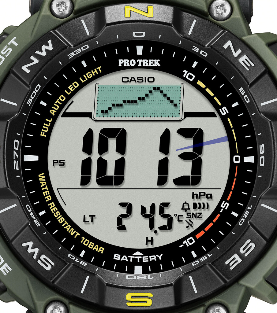 Годинник Casio PRO TREK PRG-340-3ER - Зображення 6